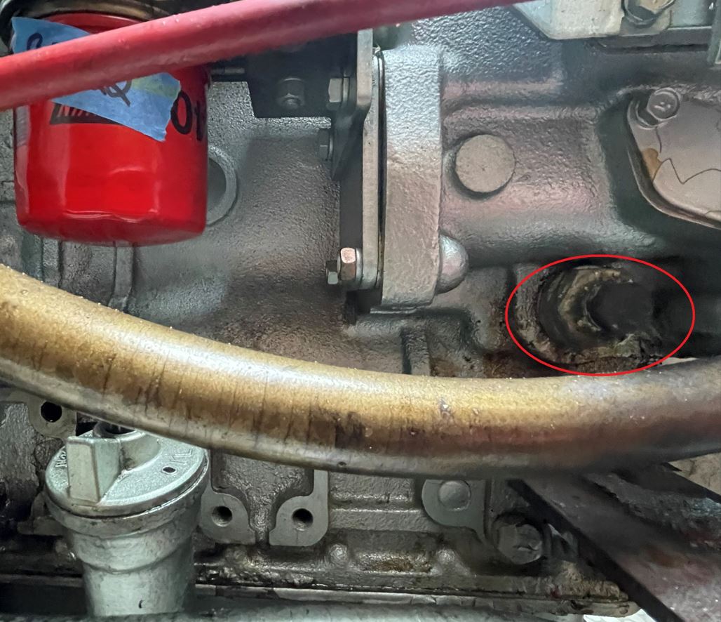 M35A(C) Have I Found My Coolant Drain Plug? Catalina 36/375